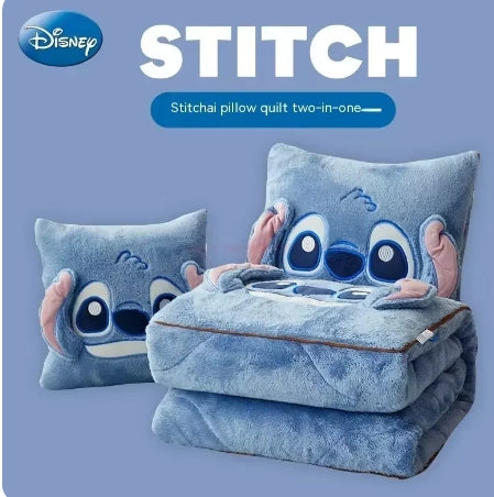 Stitch Throw Pillow Blankets Two In One